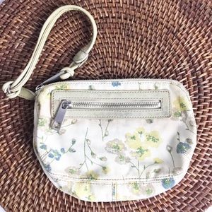 Fossil Floral Wristlet Wallet Bag Floral